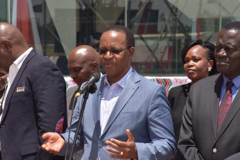 File image of former Interior PS Karanja Kibicho.