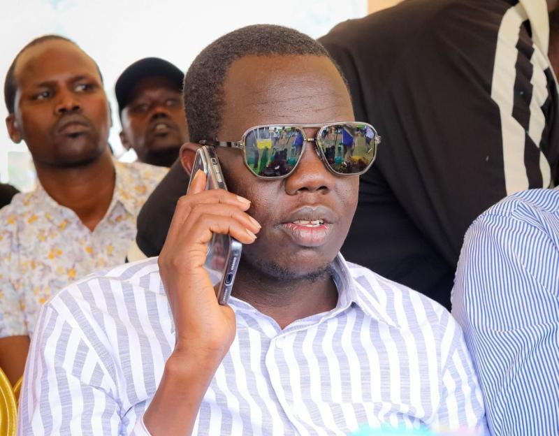 File image of Mogotio MP Reuben Kiborek.