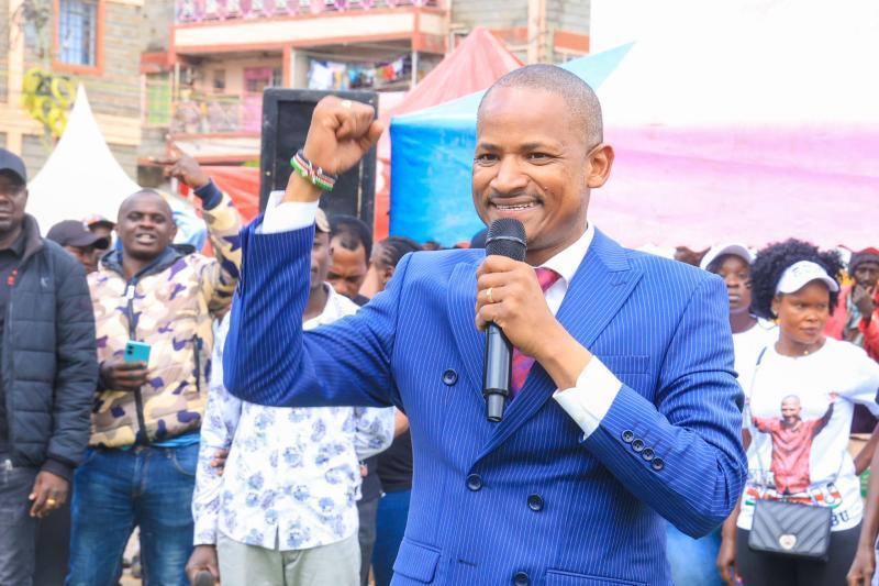 File image of Embakasi East MP Babu Owino.