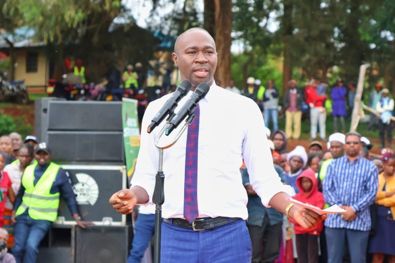File image of Manyatta MP Gitonga Mukunji.