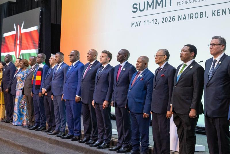 File image of Africa leaders during the Africa Forward Summit.