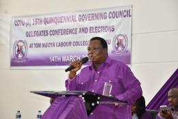 File image of COTU Secretary General Francis Atwoli.