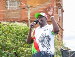 File image of former Deputy President Rigathi Gachagua.