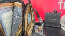 File image of the intercepted methamphetamine