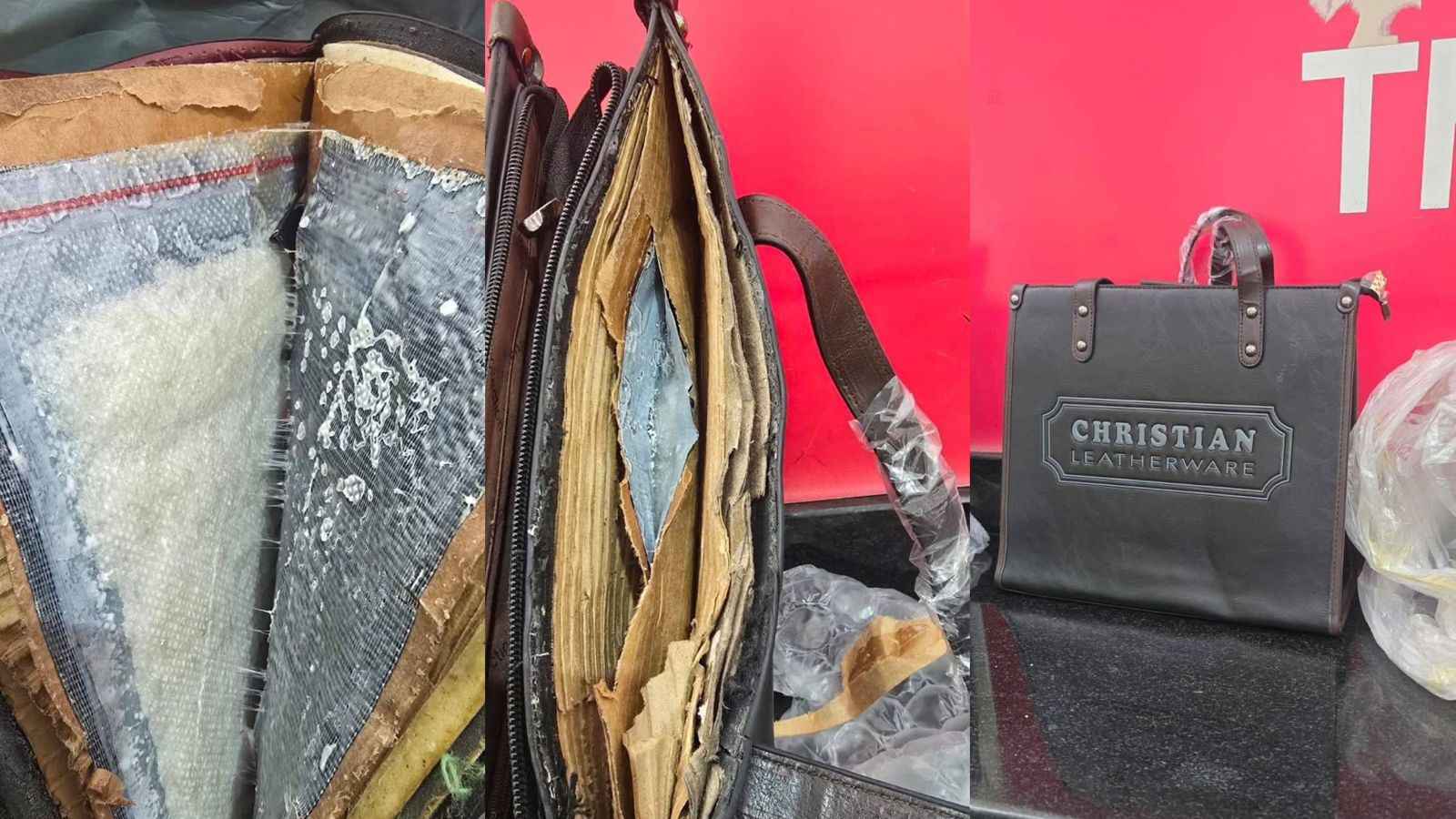 File image of the intercepted methamphetamine