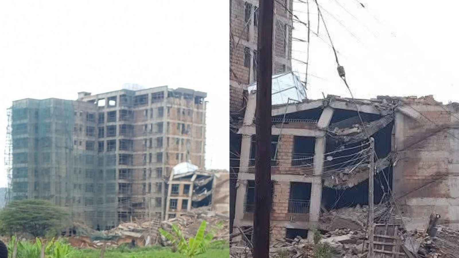 File image of the collapsed building