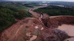 File image of the 2018 Solai Dam tragedy
