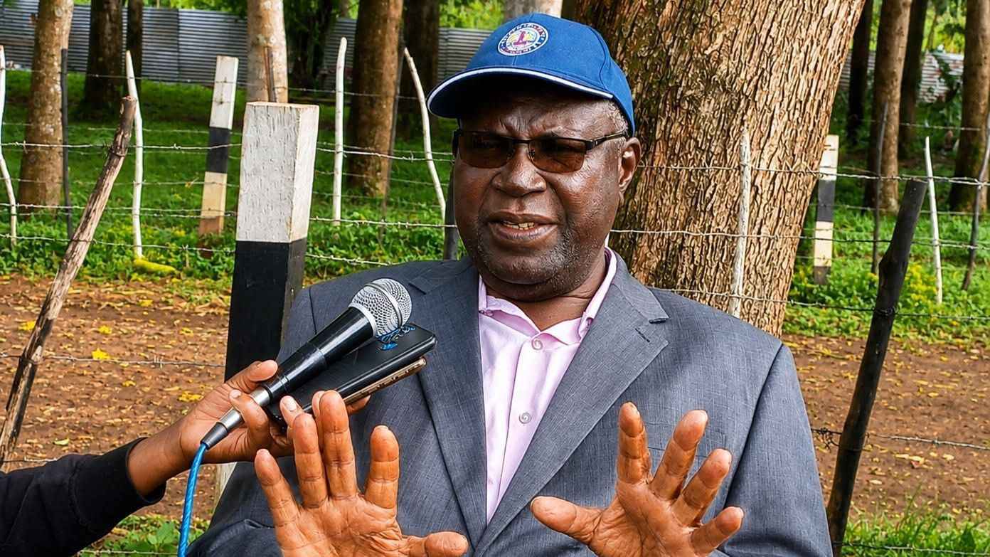 File image of former Bungoma Governor Wycliffe Wangamati's father, Mzee Patrick