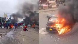 File image of protests in Nairobi