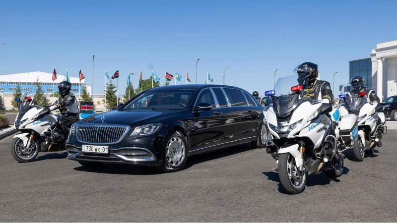 File image of President William Ruto arriving in Astana, Kazakhstan