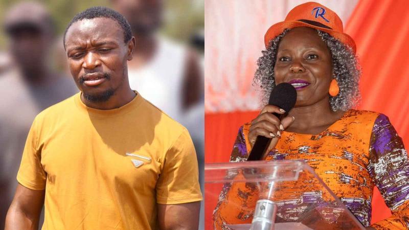 File image of Frederick Odiwour and Busia Woman Rep Catherine Omanyo