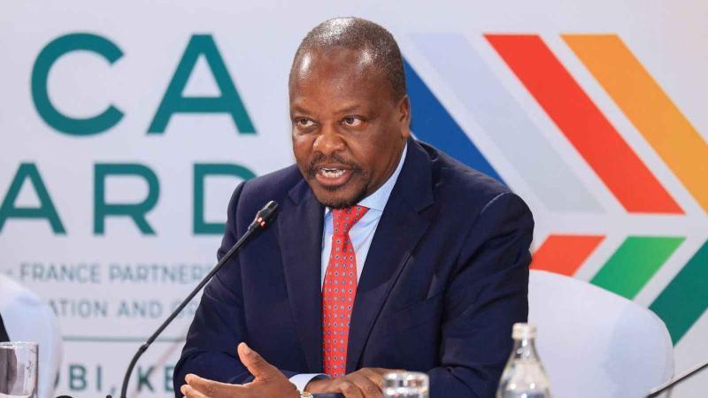 File image of Agriculture Cabinet Secretary Mutahi Kagwe