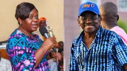 File image of Homa Bay Governor Gladys Wanga and Siaya Governor James Orengo