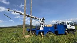File image of Kenya Power technicians