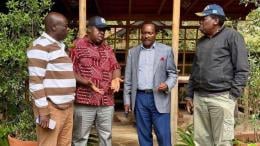 File image of Rigathi Gachagua, Fred Matiang'i, Kalonzo Musyoka and Eugene Wamalwa