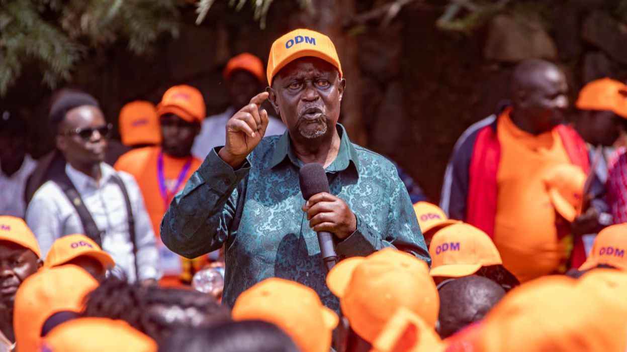 File image of Siaya Senator Oburu Oginga