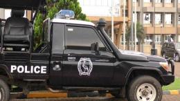 File image of a Uganda Police Force vehicle
