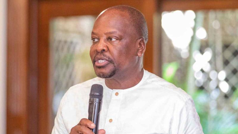 File image of Agriculture Cabinet Secretary Mutahi Kagwe