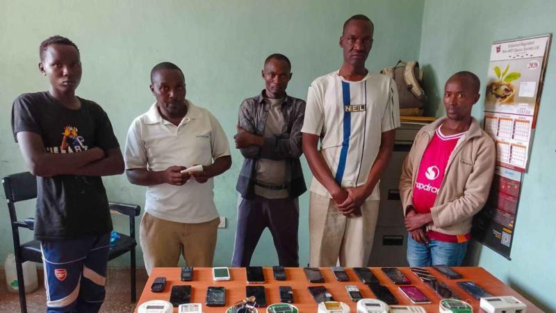 File image of the suspects