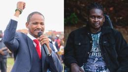 File image of Embakasi East MP Babu Owino and DJ Evolve