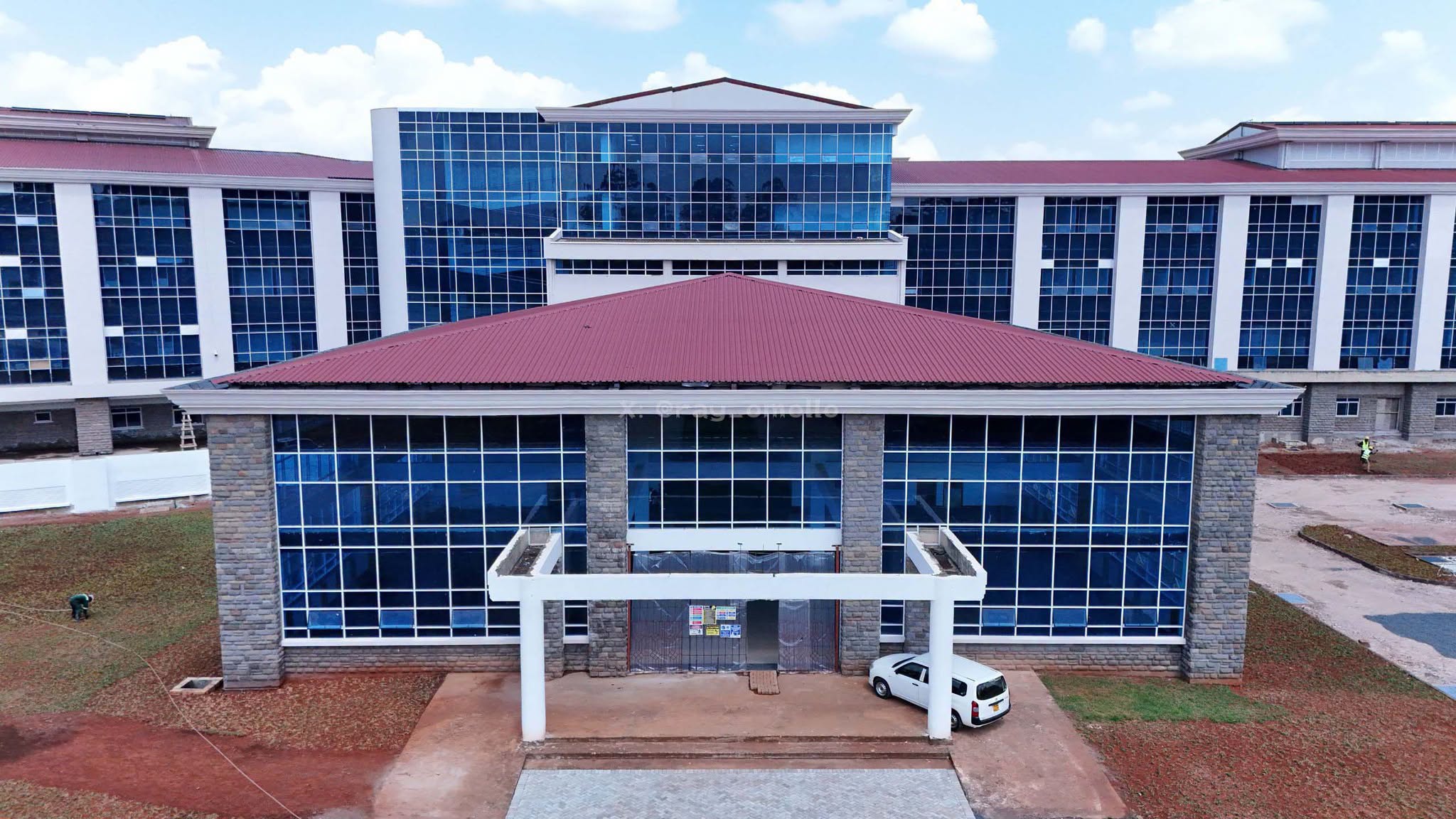 File image of the Kakamega County Teaching and Referral Hospital.