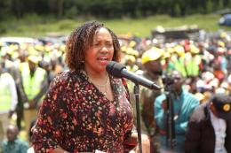 File image of Nakuru Governor Susan Kihika.