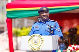 File image of Inspector General of Police Douglas Kanja.