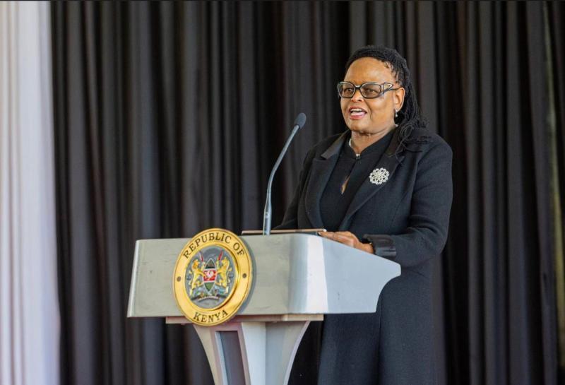 File image of Chief Justice Martha Koome.