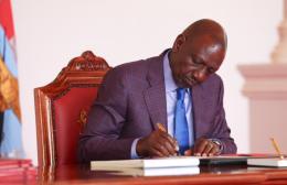 File image of President William Ruto.