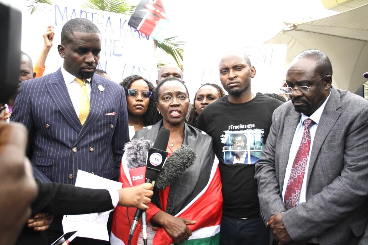 File image of PLP Party leader Martha Karua.