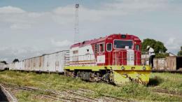 File image of a Kenya Railways freight train