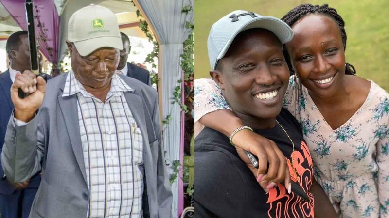 File image of George Kili and his deceased children Rodney Kili and June Chebet