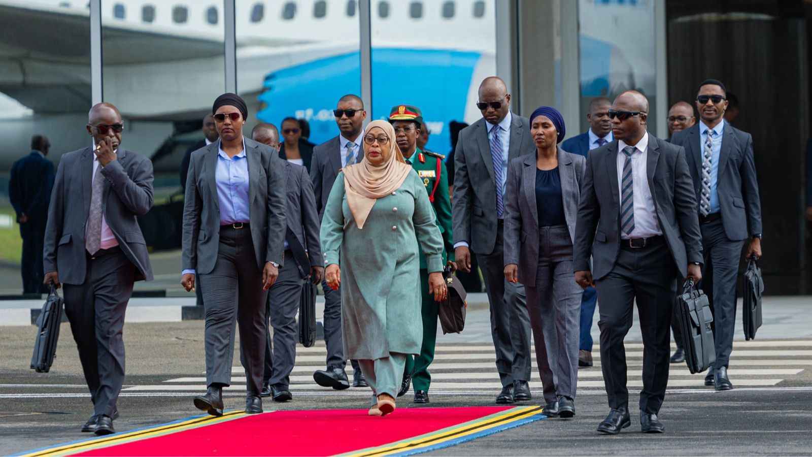 File image of President Samia Suluhu Hassan