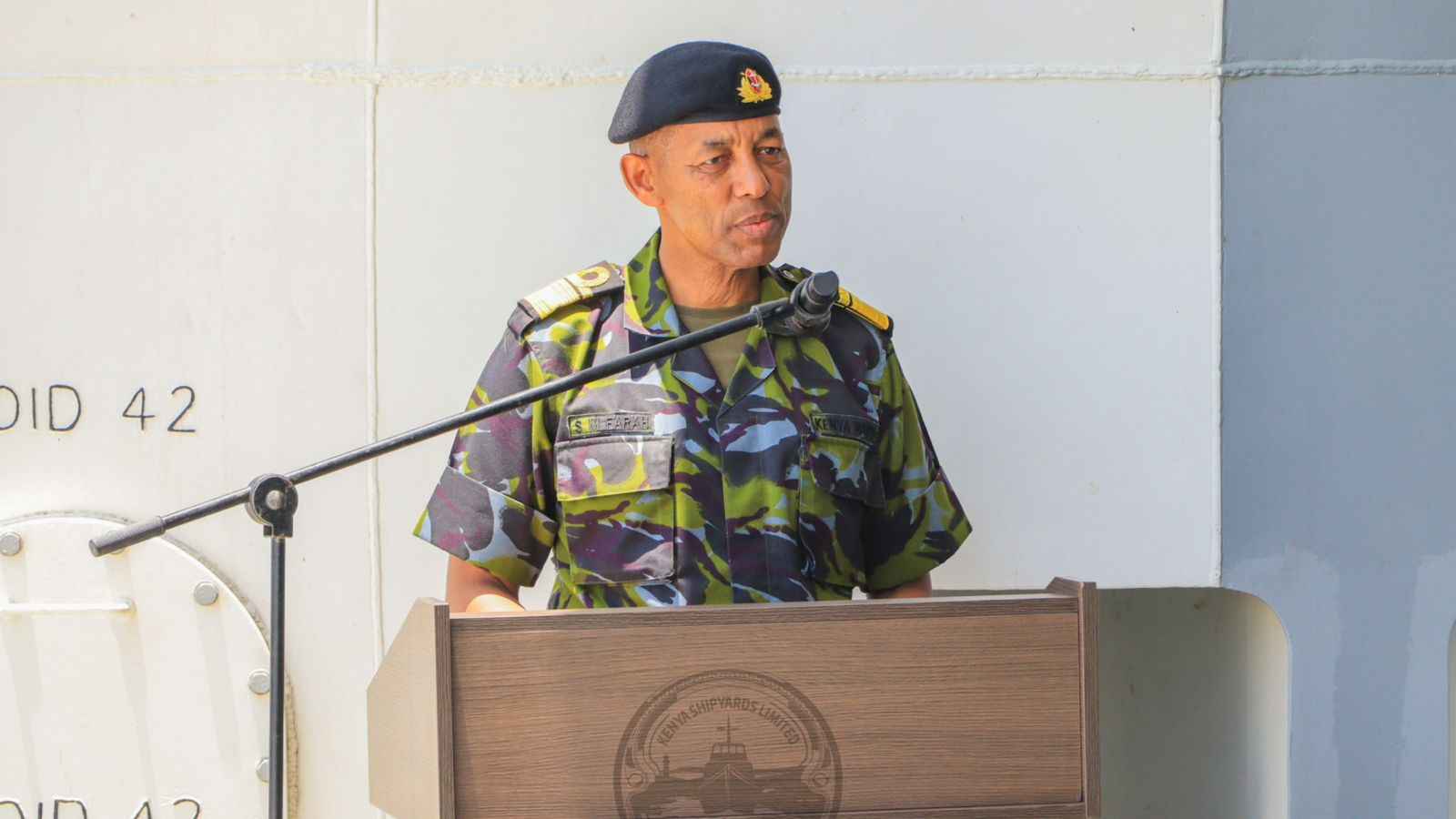 File image of Kenya Shipyards Limited Managing Director Said Farah