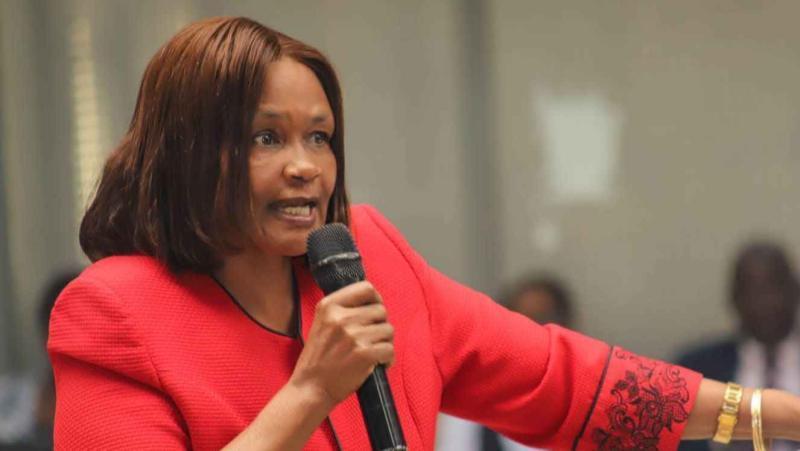 File image of Acting TSC CEO Evaleen Mitei