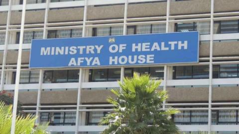 File image of the Ministry of Health headquarters
