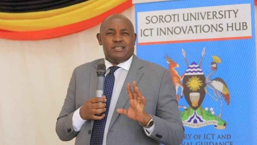 File image of Uganda's Minister of Health Chris Baryomunsi