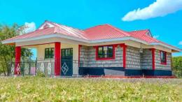 File image of the house built for Amos Kipngetich's family