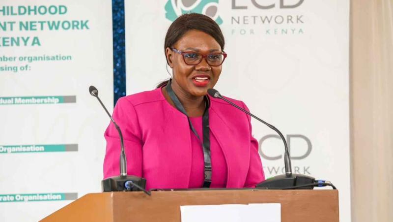 File image of Department for Children Services Principal Secretary Carren Ageng'o