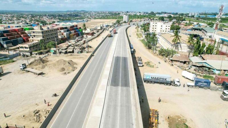 File image of the Mombasa-Kwa Jomvu Interchange