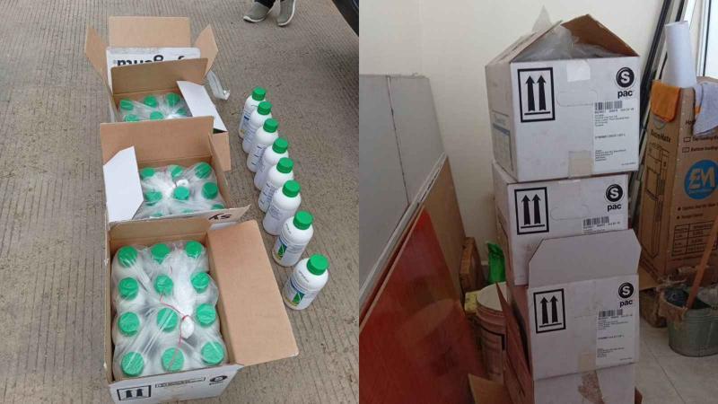File image of the fake pesticides