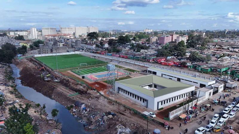 File image of the newly upgraded Kamukunji Recreation Park
