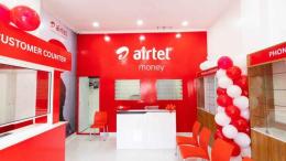 File image of an Airtel shop