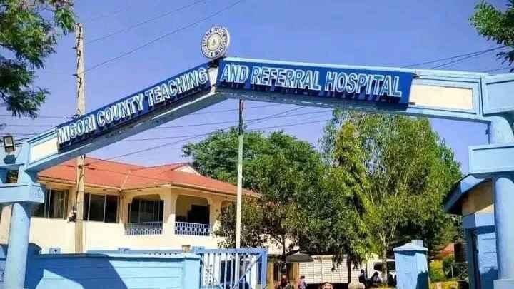 File image of the Migori County Referral Hospital