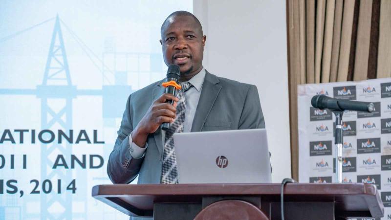 File image of National Construction Authority (NCA) CEO Maurice Akech