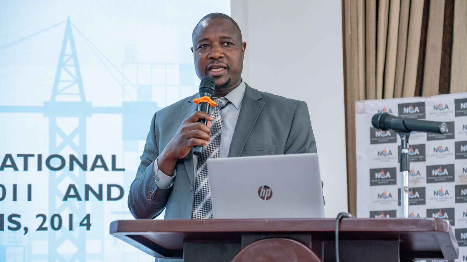 File image of National Construction Authority (NCA) CEO Maurice Akech