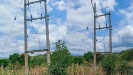 File image of empty Kenya Power poles