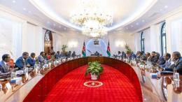 File image of a Cabinet meeting at State House