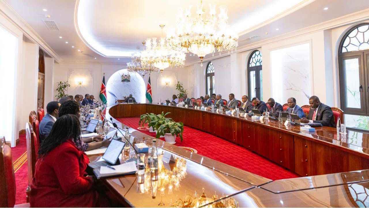 File image of a Cabinet meeting at State House