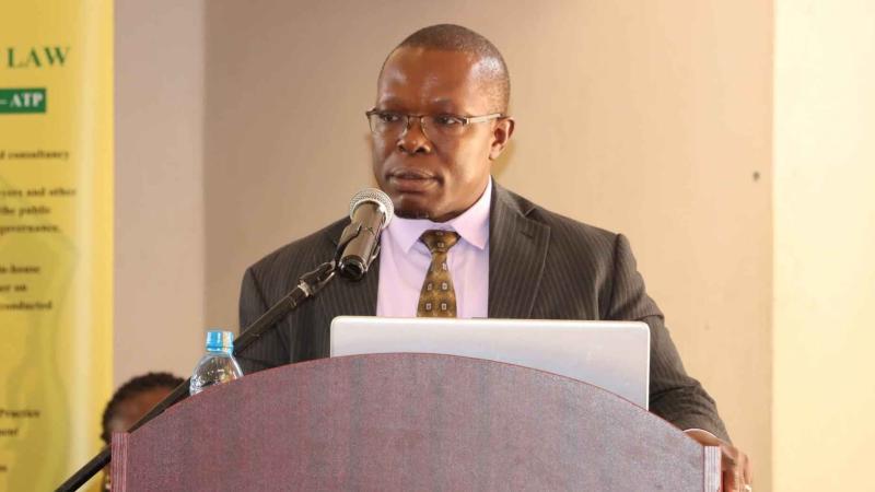 File image of Council of Legal Education CEO Jack Mwimali